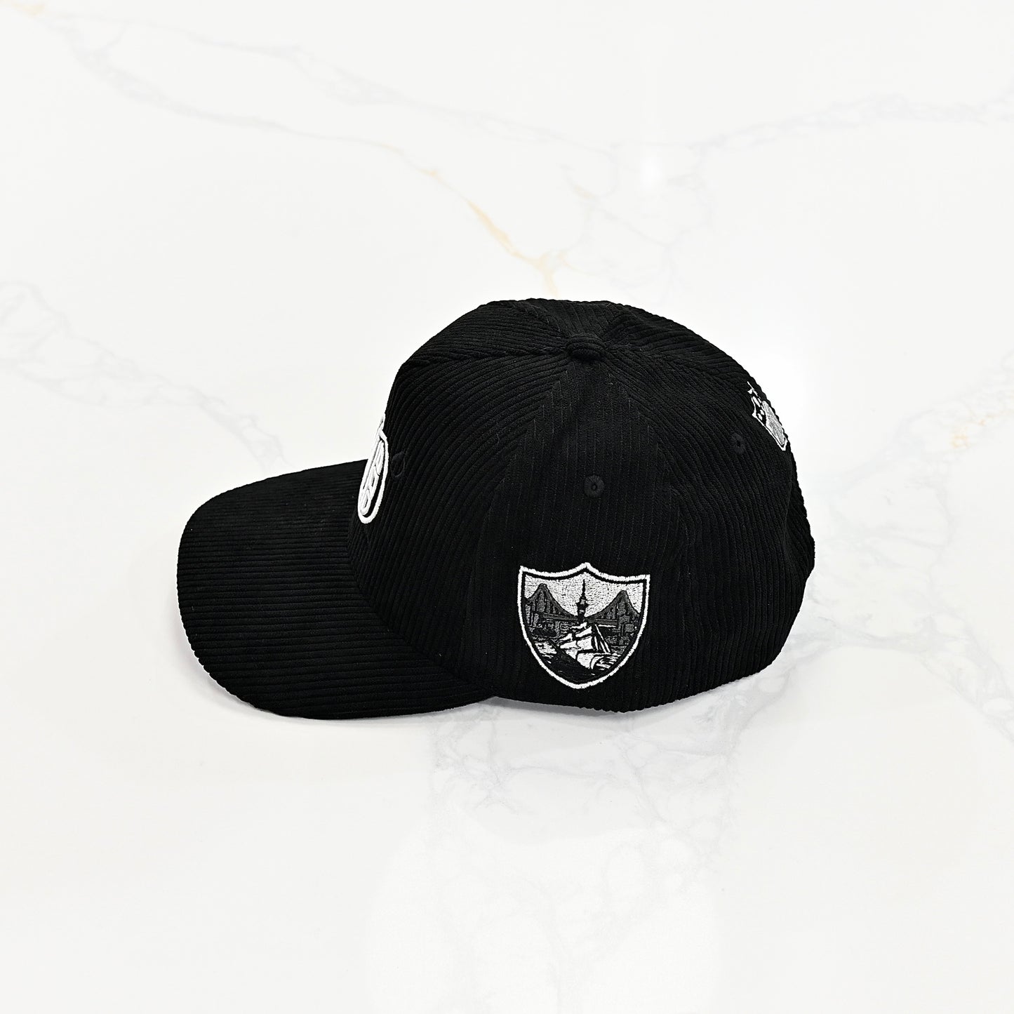 corduroy oakland raiders hat