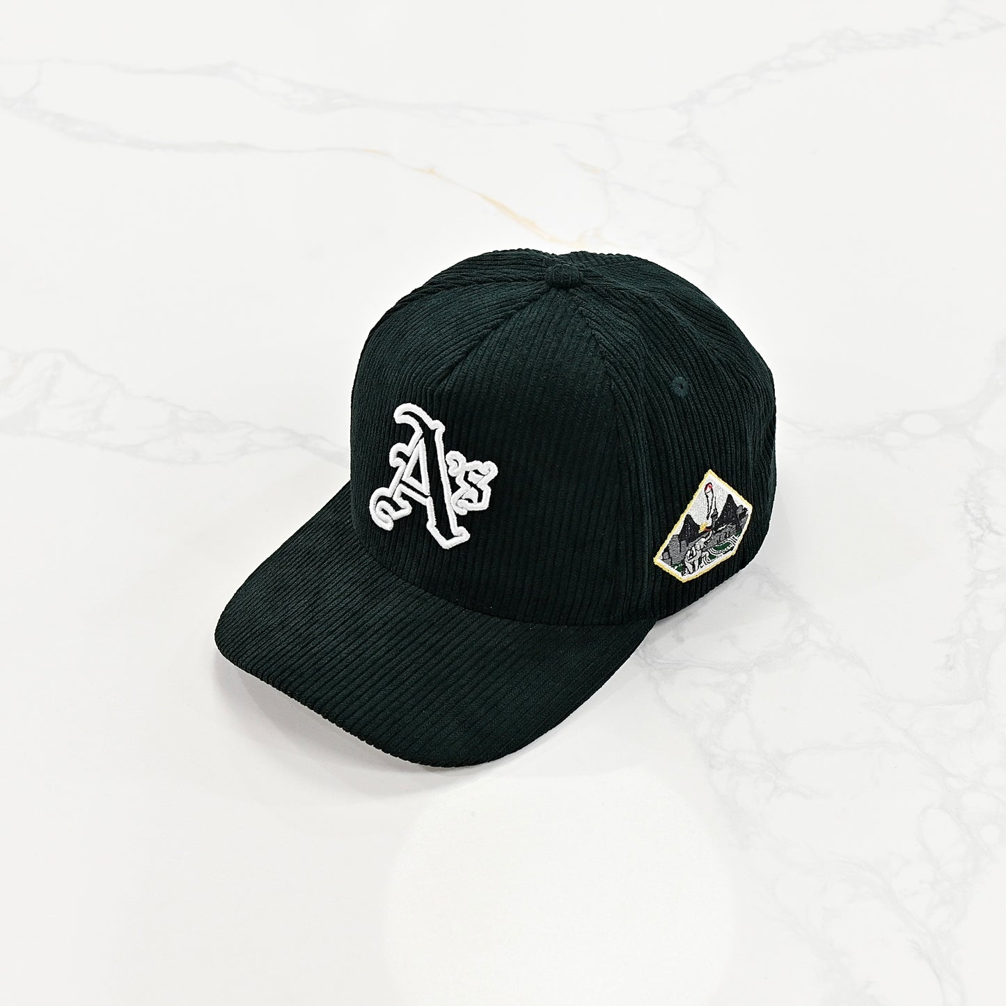 Corduroy A's Hat