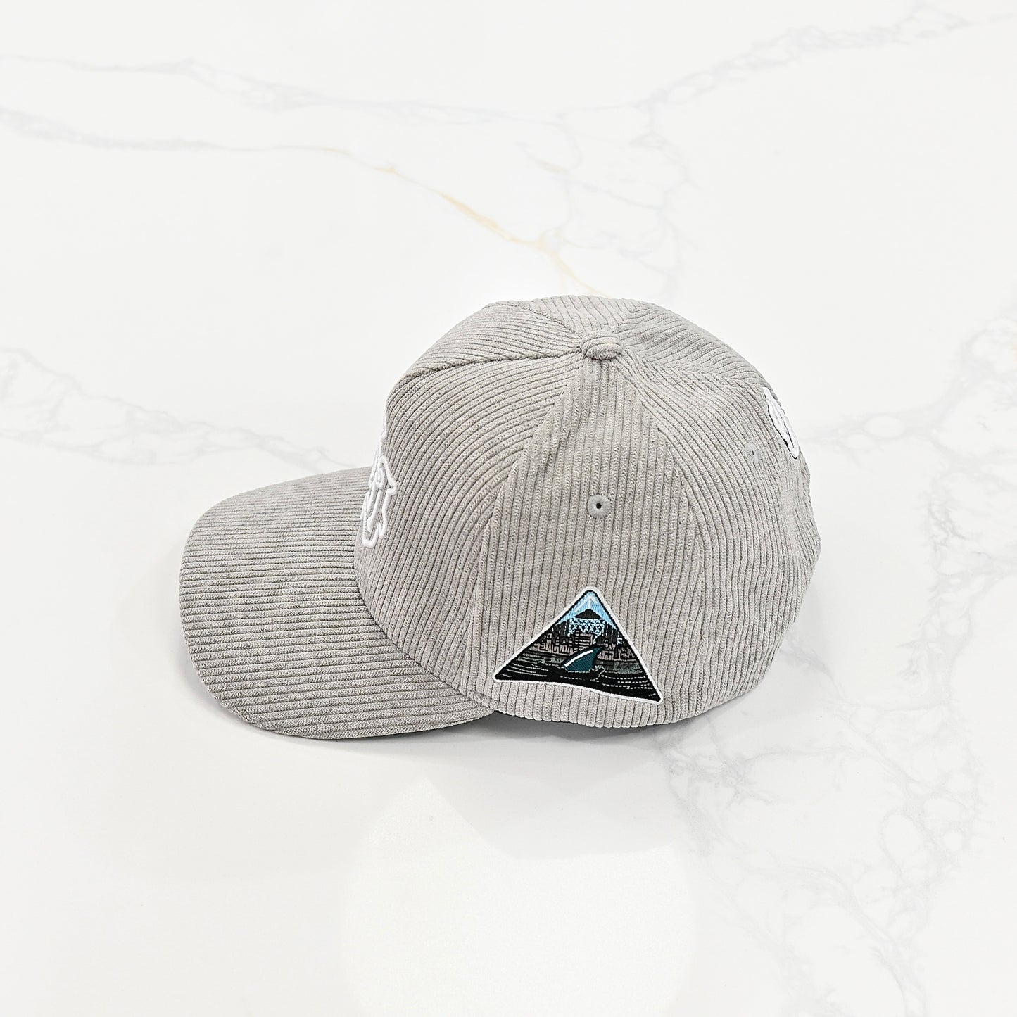 corduroy sharks cap
