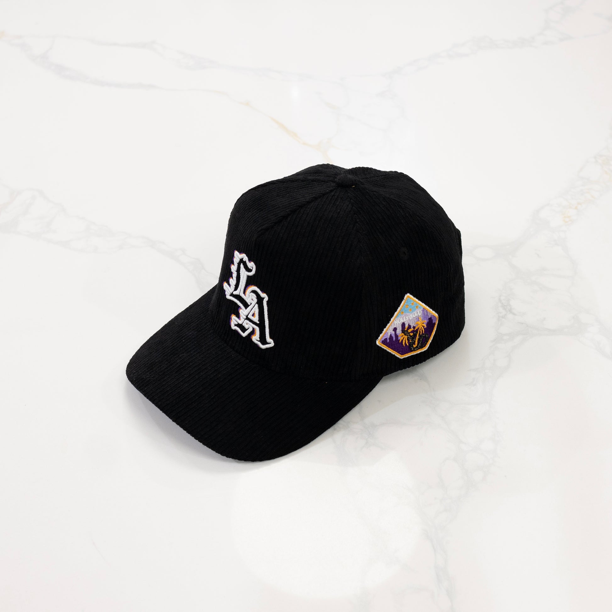 Corduroy Lakers Hat