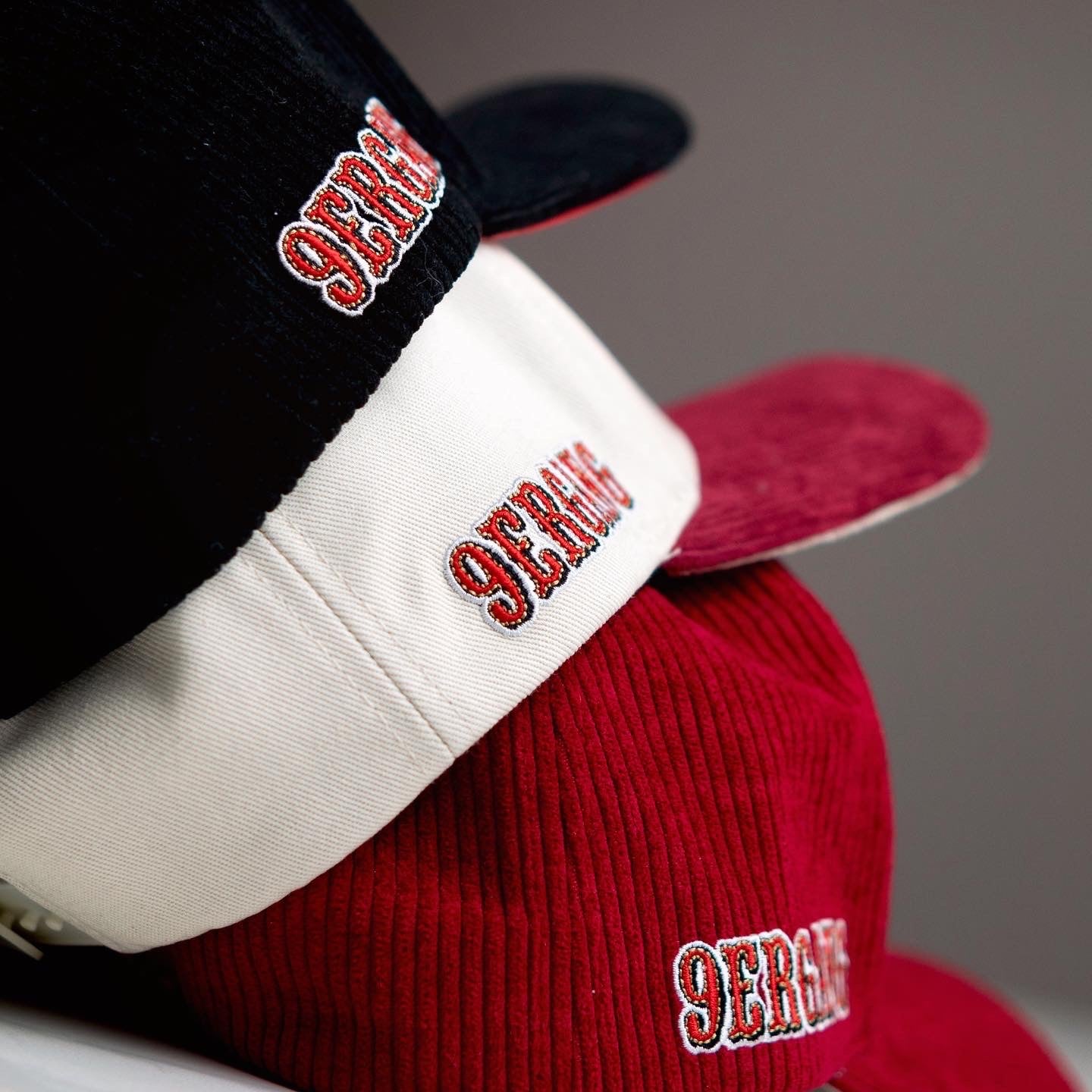 "9ERGANG" 49ers Hats [CANDLESTICK RED]