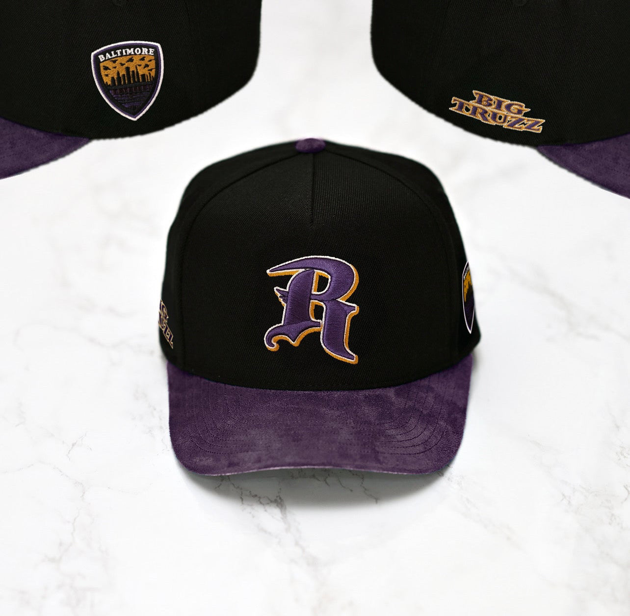 Baltimore hat , Baltimore Ravens hat , ravens hat , big truzz , lamar jackson , ravens nest
