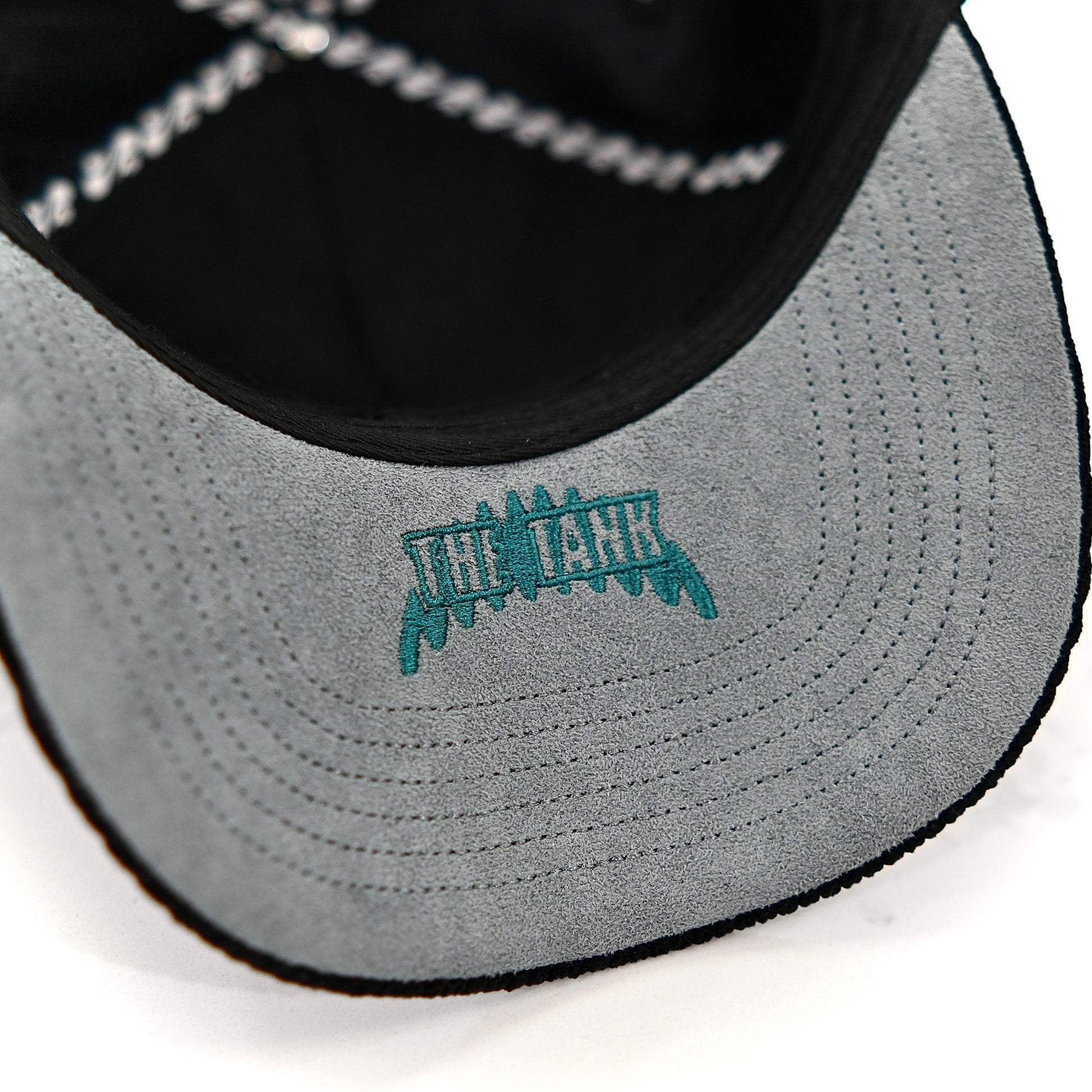black sj sharks hat