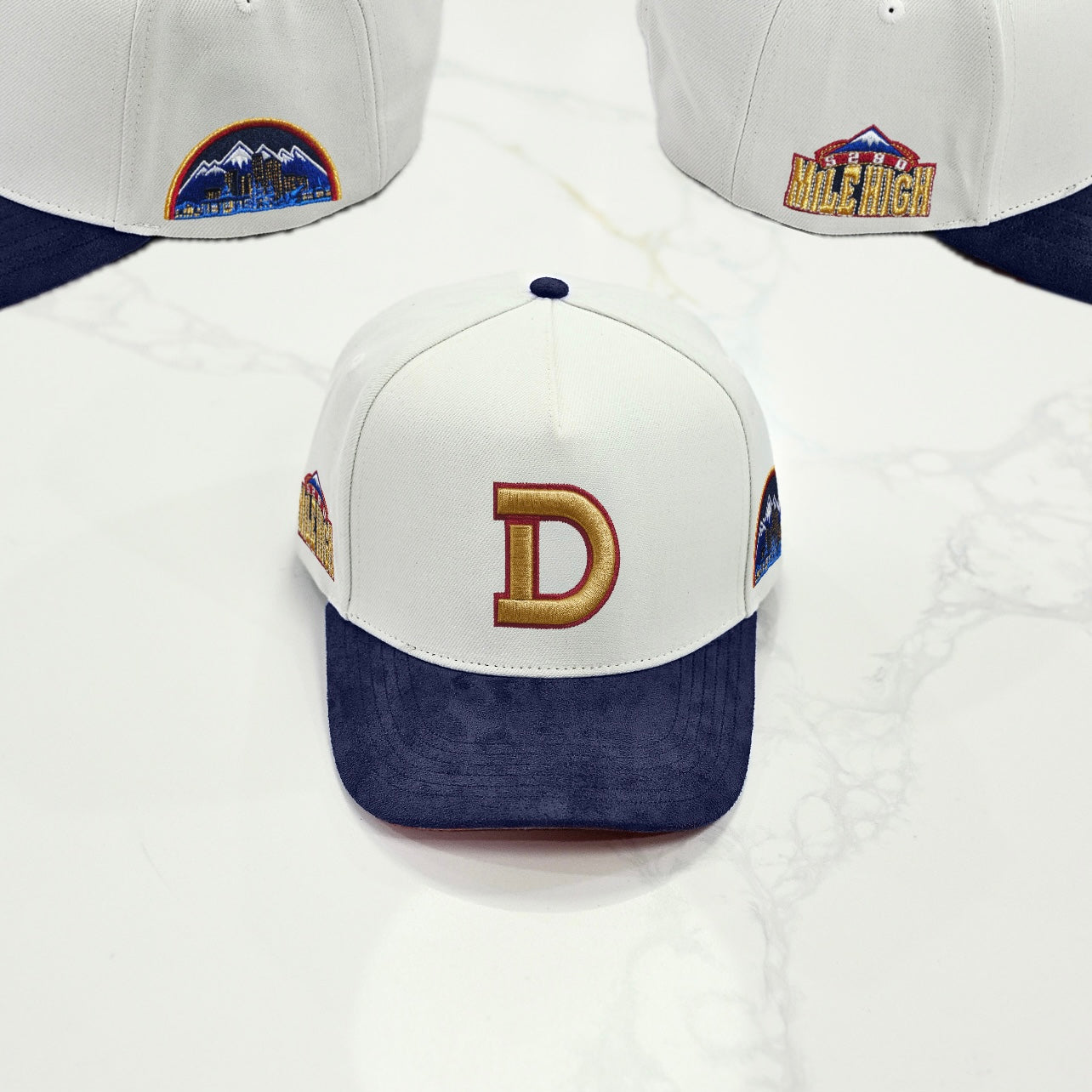 Denver Nuggets Hat Fitted Snapback Mile High City Hat