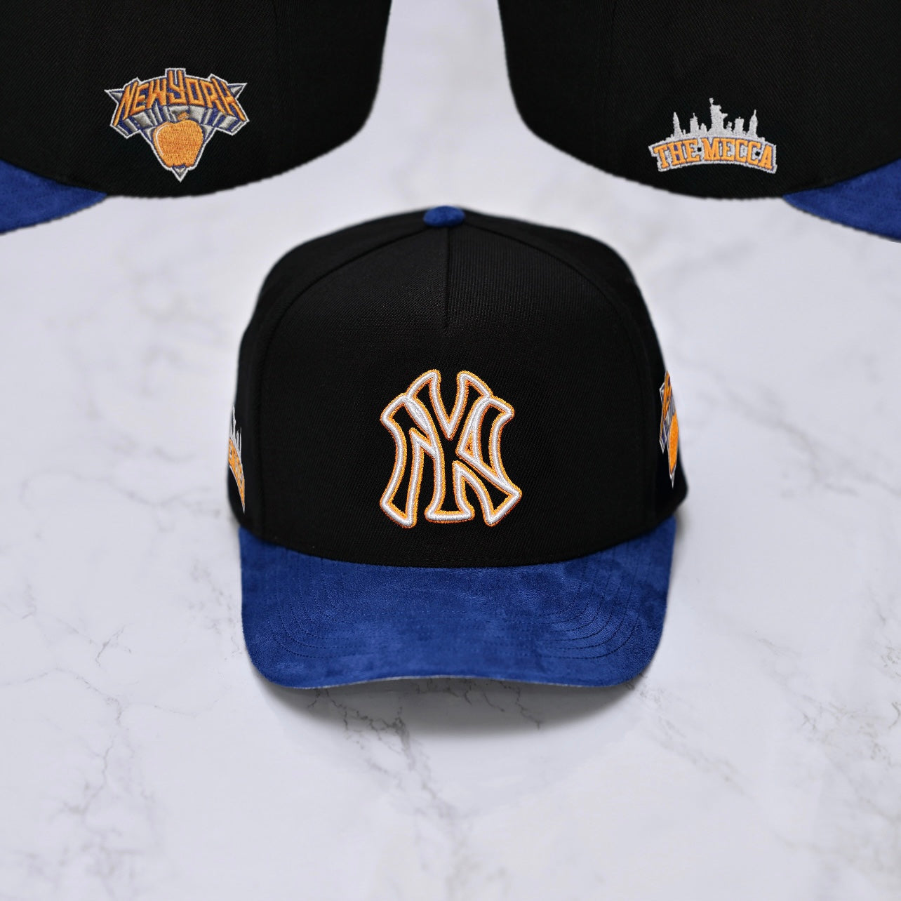 new york knicks hat , nyk, ny hat, knicks snapback knickerbockers big apple the mecca snapback fitted