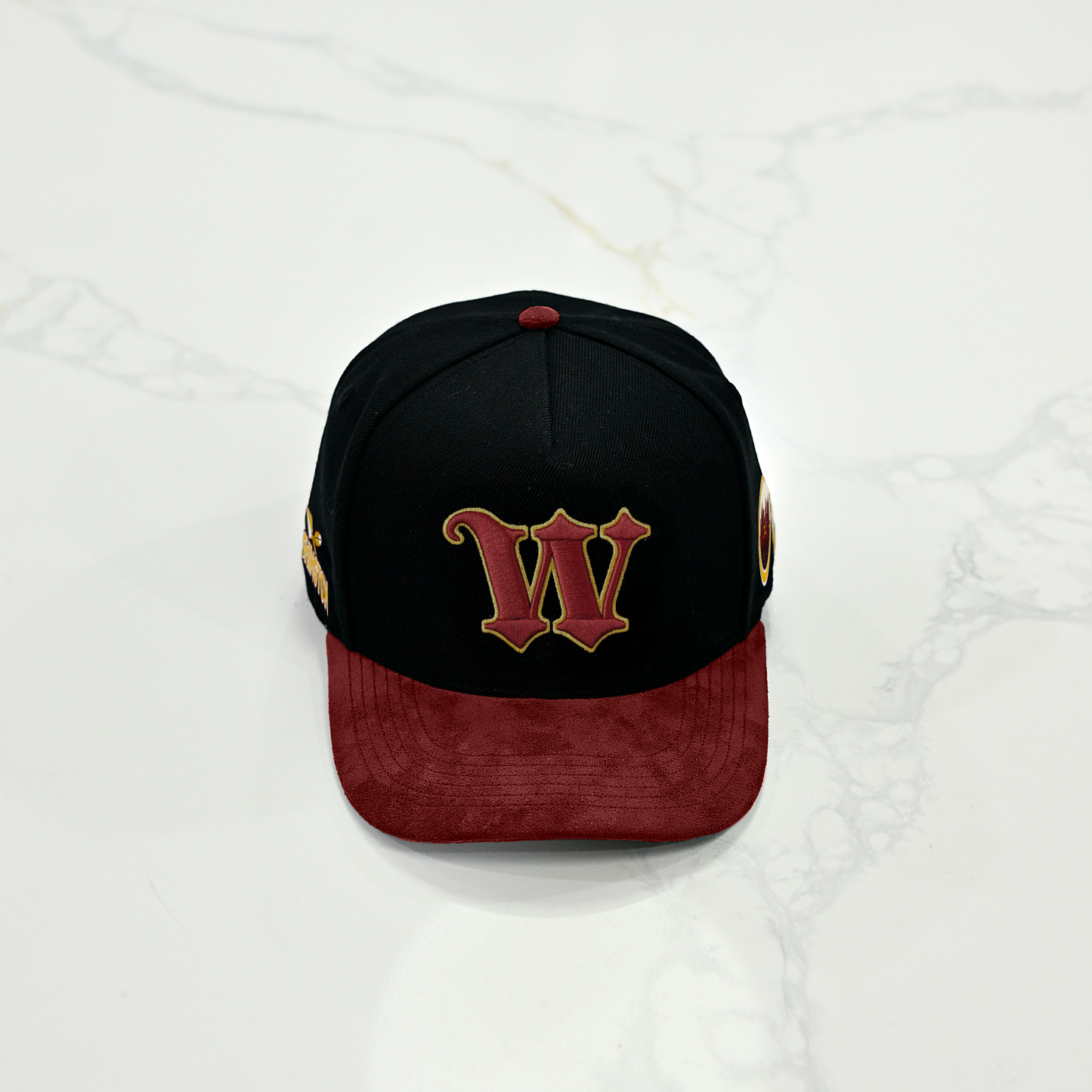 washington commanders redskins the district hat fitted snapback