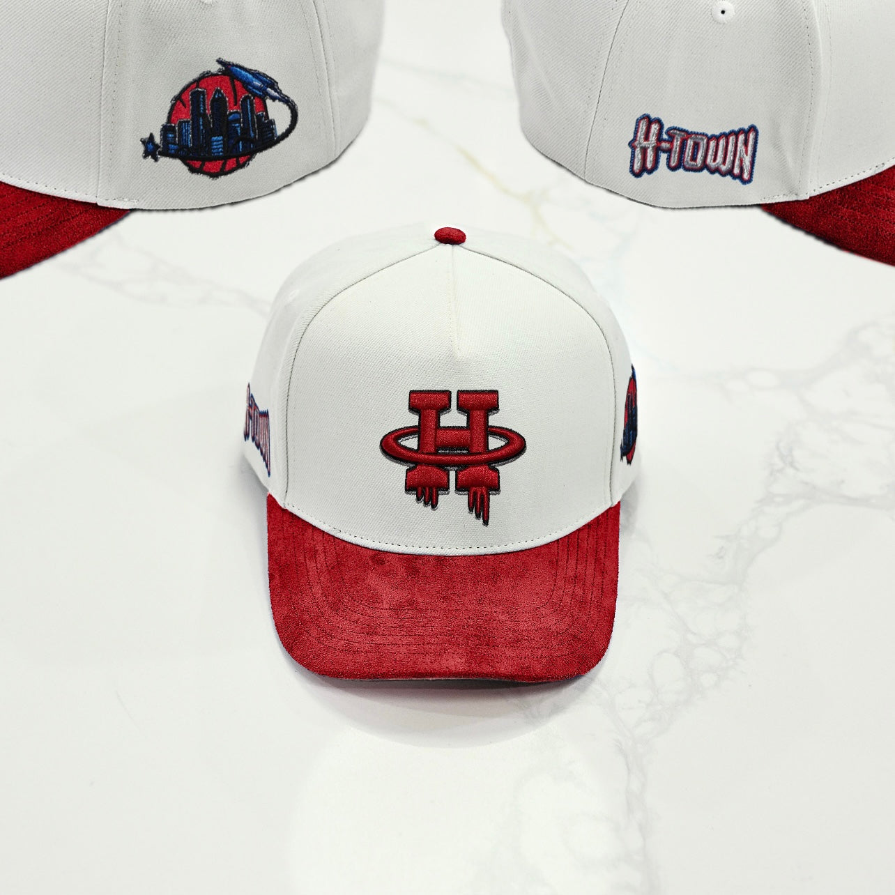 houston rockets h-town astros hat fitted snapback